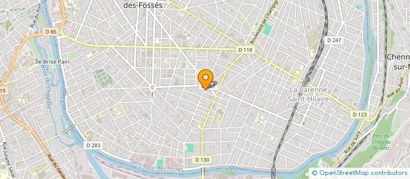 localisation de l'entreprise JULALEX à SAINT-MAUR-DES-FOSSES