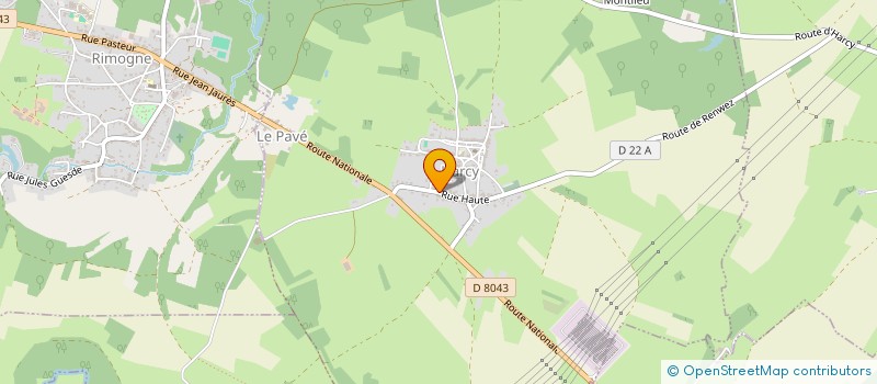 localisation de l'entreprise JULALI  HARCY