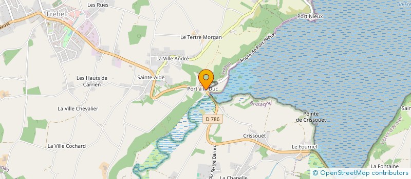 localisation de l'entreprise JULAMACK  FREHEL