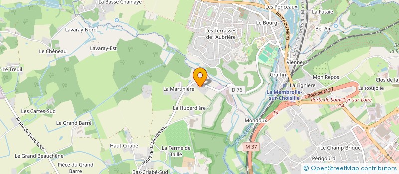 localisation de l'entreprise JULAMO à FONDETTES