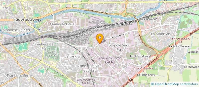 localisation de l'entreprise JULAN  CESSON-SEVIGNE