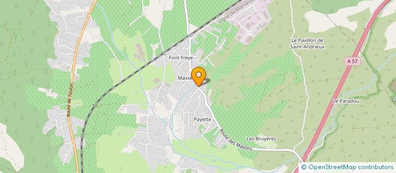 localisation de l'entreprise JULANA  LE LUC