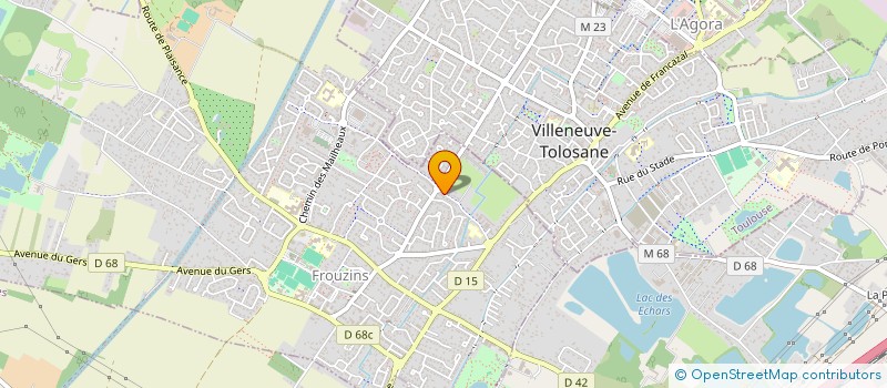 localisation de l'entreprise JULANGE VTC  FROUZINS