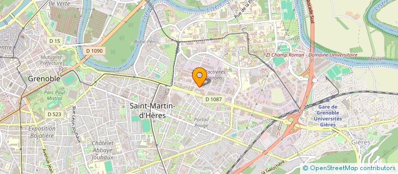 localisation de l'entreprise JULANI  SAINT-MARTIN-D'HERES