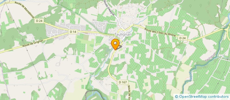 localisation de l'entreprise JULARANTHE  TAULIGNAN