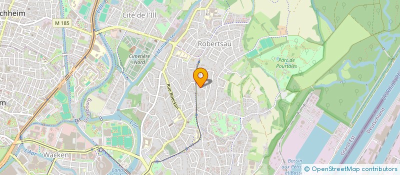 localisation de l'entreprise JULAROM  STRASBOURG