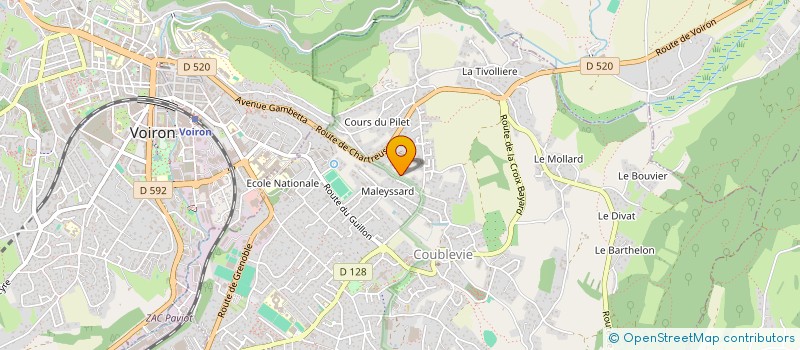 localisation de l'entreprise JULART  COUBLEVIE