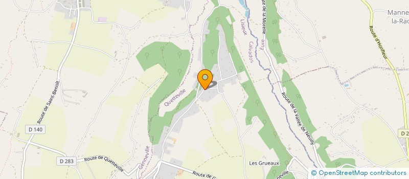 localisation de l'entreprise JULAU  QUETTEVILLE