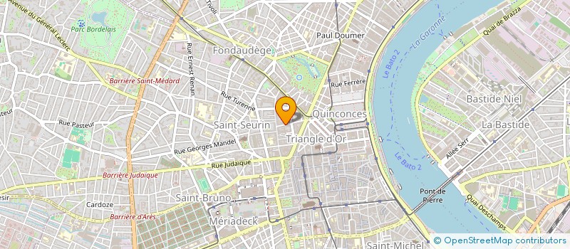 localisation de l'entreprise JULAU  BORDEAUX