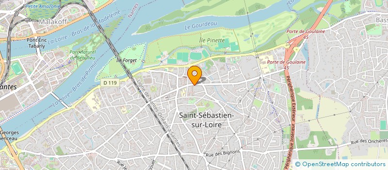 localisation de l'entreprise JULAU  SAINT-SEBASTIEN-SUR-LOIRE