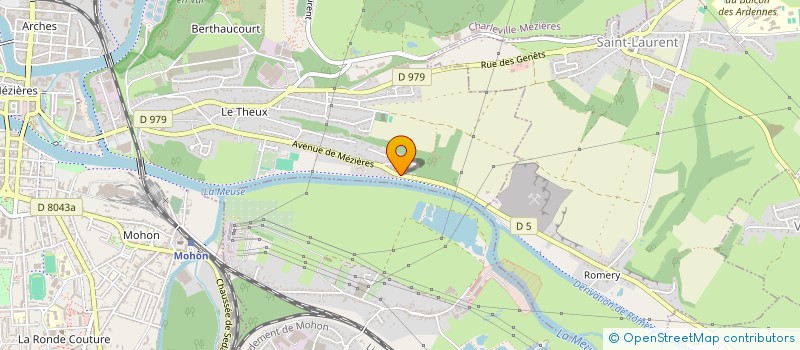 localisation de l'entreprise JULAUR à CHARLEVILLE-MEZIERES