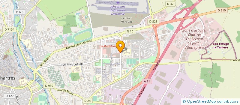 localisation de l'entreprise JULAURE à CHARTRES