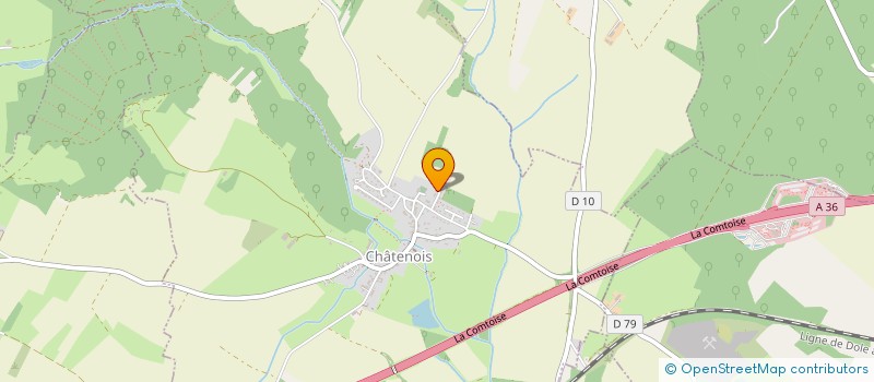 localisation de l'entreprise JULAUTOM  CHATENOIS