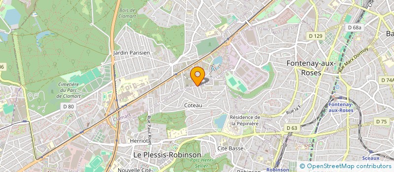 localisation de l'entreprise JULAXIS à CLAMART