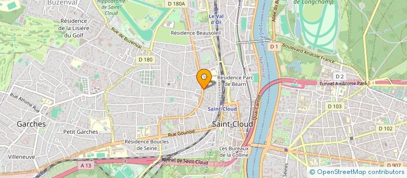localisation de l'entreprise JULAYM à SAINT-CLOUD