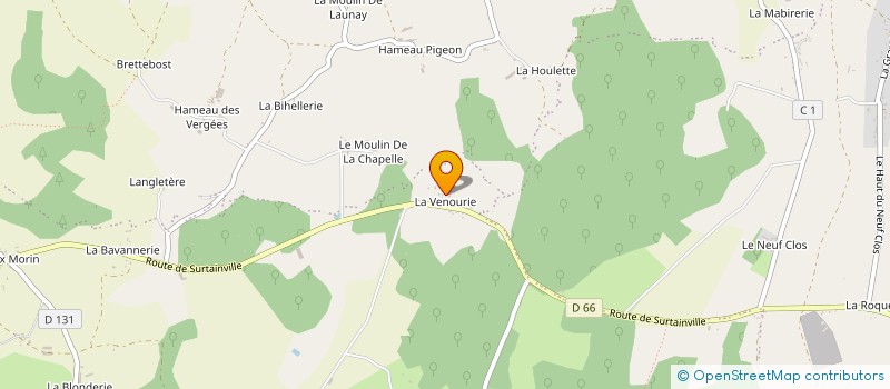 localisation de l'entreprise JULAZO à BRICQUEBEC-EN-COTENTIN