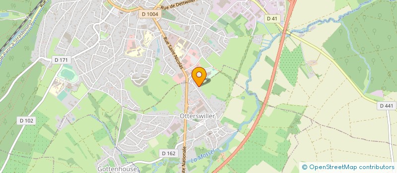 localisation de l'entreprise JULBEDER  OTTERSWILLER