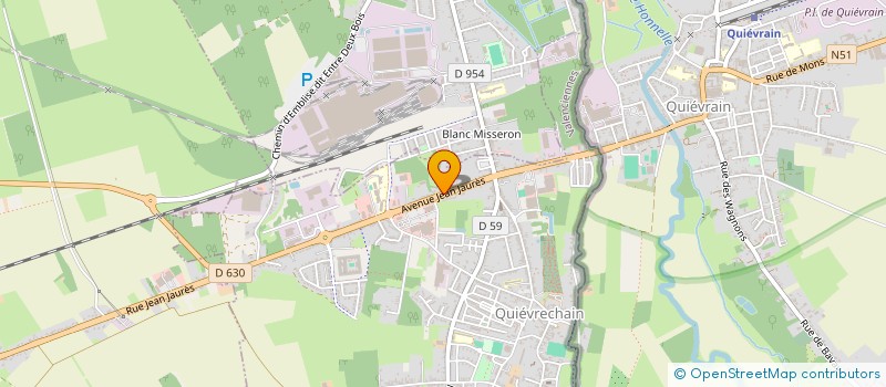 localisation de l'entreprise JULBINO  QUIEVRECHAIN