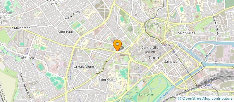 localisation de l'entreprise JULBON à CAEN