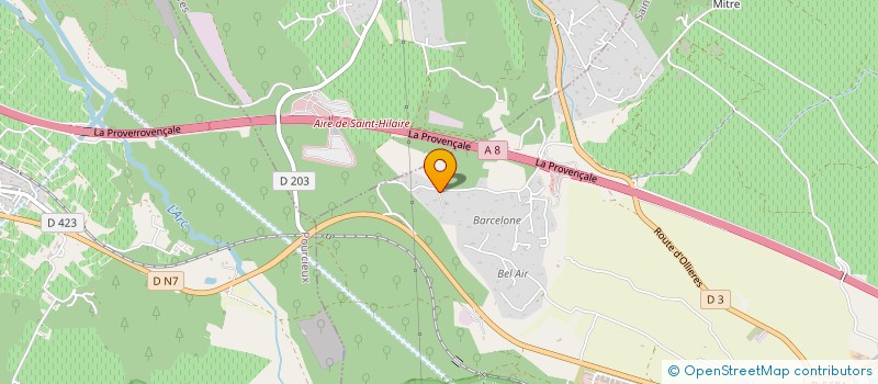 localisation de l'entreprise JULCAR à SAINT-MAXIMIN-LA-SAINTE-BAUME