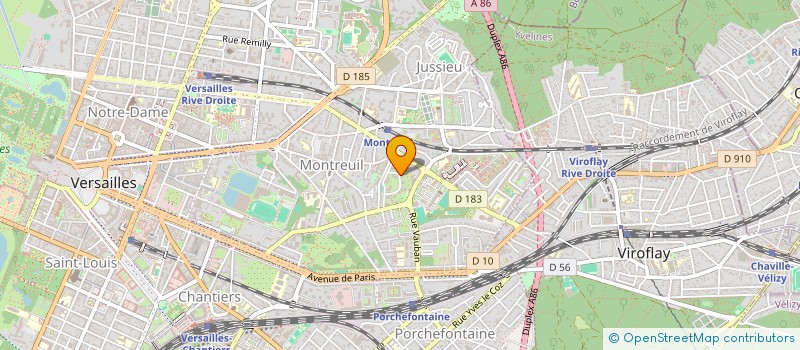localisation de l'entreprise JULDES CONSULT à VERSAILLES