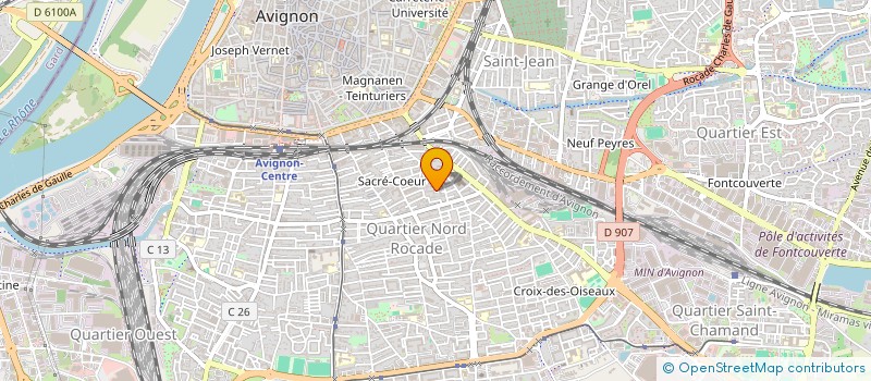 localisation de l'entreprise JULDINE  AVIGNON