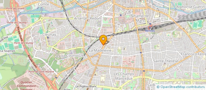 localisation de l'entreprise JULE  RENNES