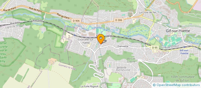 localisation de l'entreprise JULE-COURSE AU LARGE  GIF-SUR-YVETTE