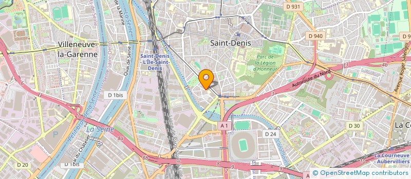 localisation de l'entreprise JULE JULES FILMS  SAINT-DENIS