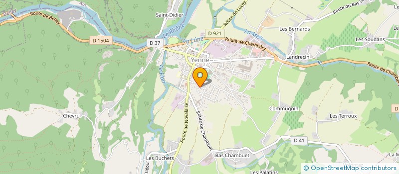 localisation de l'entreprise JULEA  YENNE