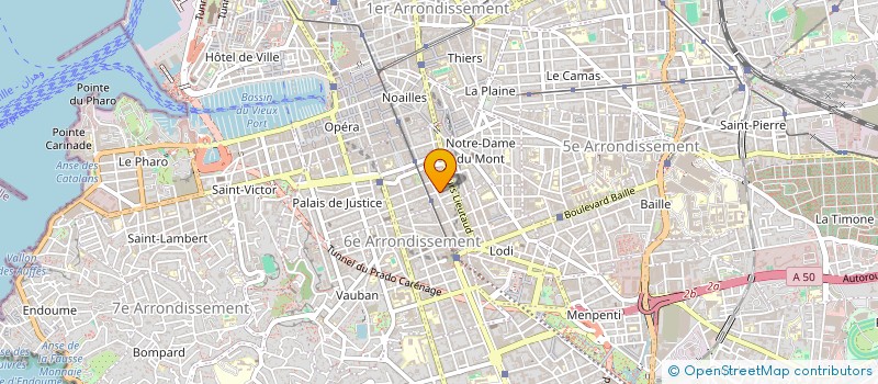 localisation de l'entreprise JULEA à MARSEILLE