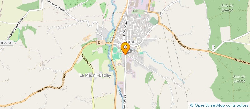 localisation de l'entreprise JULEA  SAINT-PIERRE-EN-AUGE