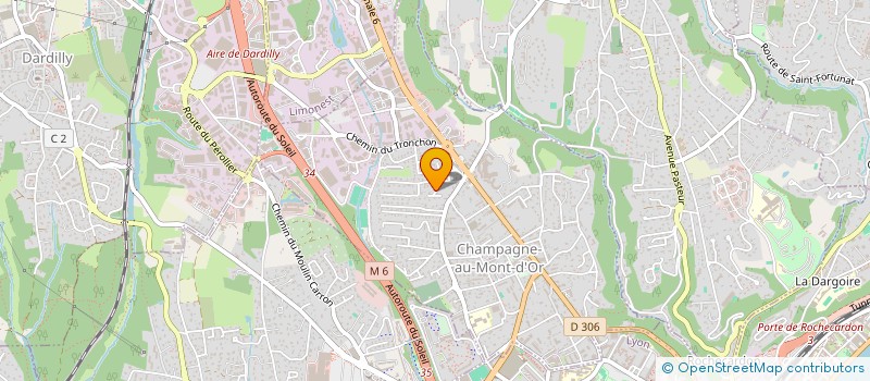 localisation de l'entreprise JULEA  CHAMPAGNE-AU-MONT-D'OR