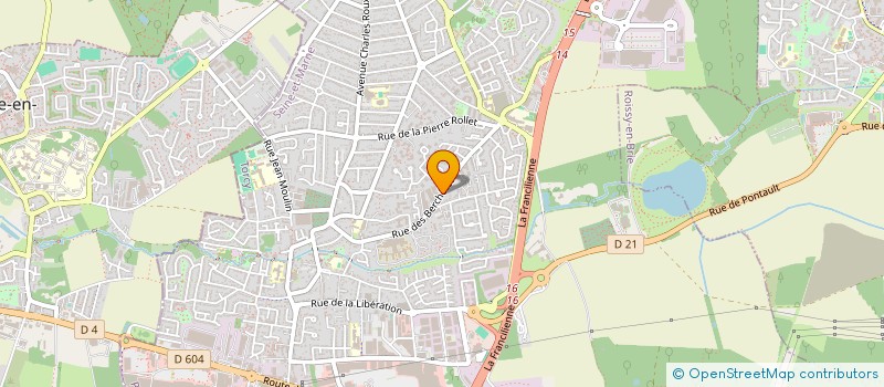 localisation de l'entreprise JULEA BERCHERES à PONTAULT-COMBAULT