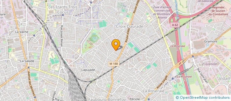 localisation de l'entreprise JULEA INVEST à TOULOUSE