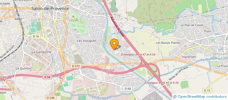 localisation de l'entreprise JULEAS  SALON-DE-PROVENCE