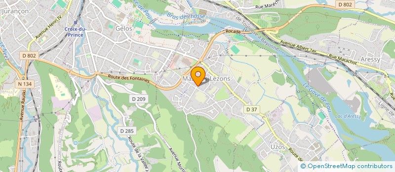 localisation de l'entreprise JULEJALOU  MAZERES-LEZONS