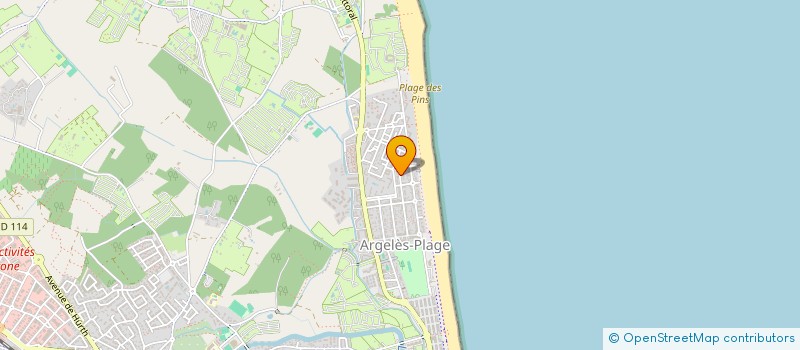 localisation de l'entreprise JULELI  ARGELES SUR MER