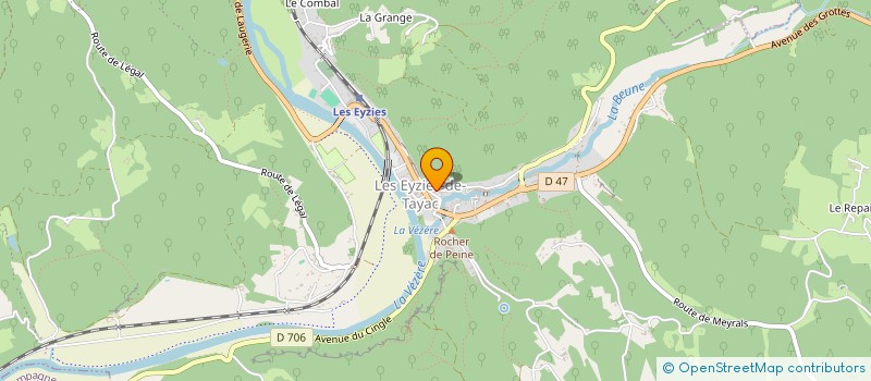 localisation de l'entreprise JULEMA  LES EYZIES