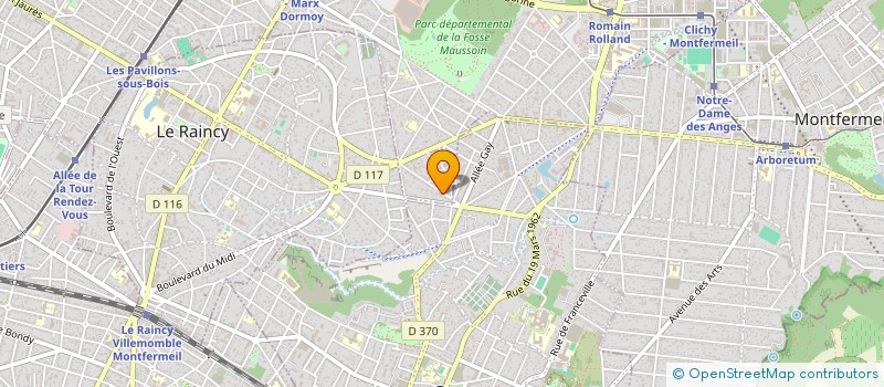 localisation de l'entreprise JULEMDINE à CLICHY-SOUS-BOIS