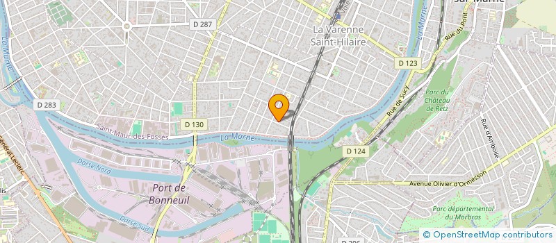 localisation de l'entreprise JULENA 1 à SAINT-MAUR-DES-FOSSES