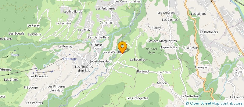 localisation de l'entreprise JULEO 74  SALLANCHES