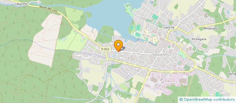 localisation de l'entreprise JULEO  SOUSTONS