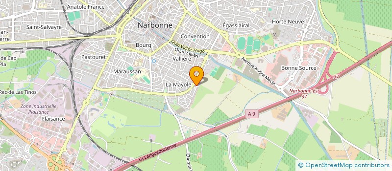 localisation de l'entreprise JULEO  NARBONNE