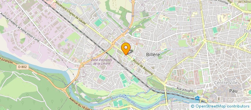 localisation de l'entreprise JULEO  BILLERE