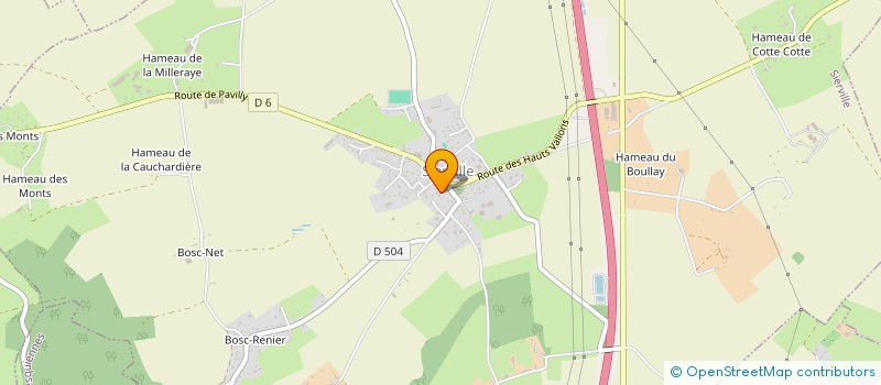 localisation de l'entreprise JULEOBA  SIERVILLE