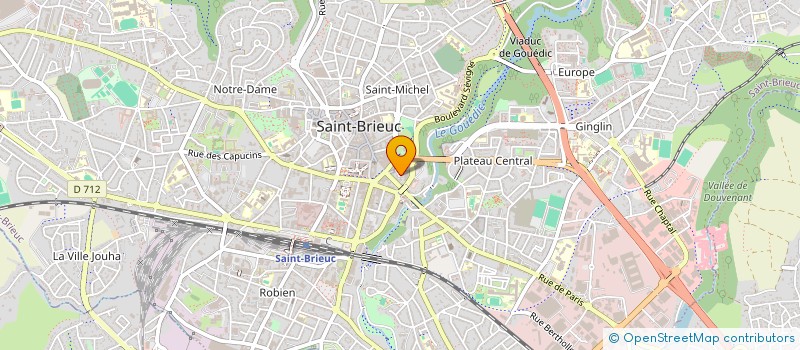 localisation de l'entreprise JULEON à SAINT-BRIEUC