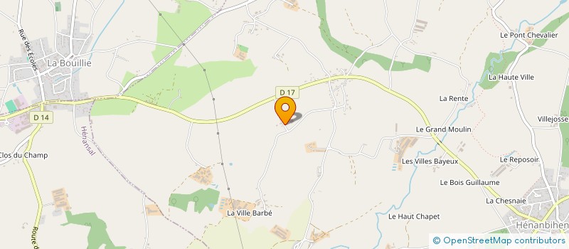 localisation de l'entreprise JULERO  HENANBIHEN