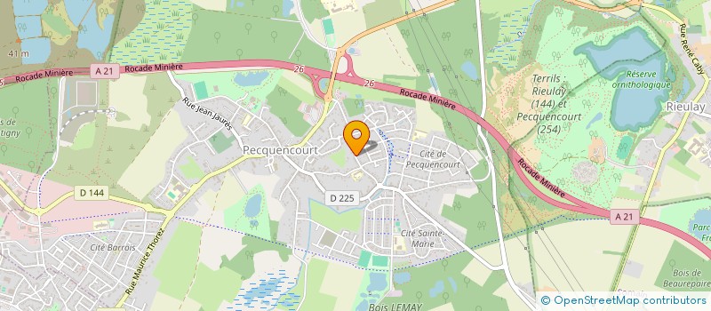 localisation de l'entreprise JULEROAU  PECQUENCOURT