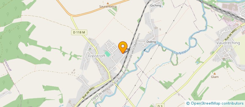 localisation de l'entreprise JULES#212#MX  FREISTROFF